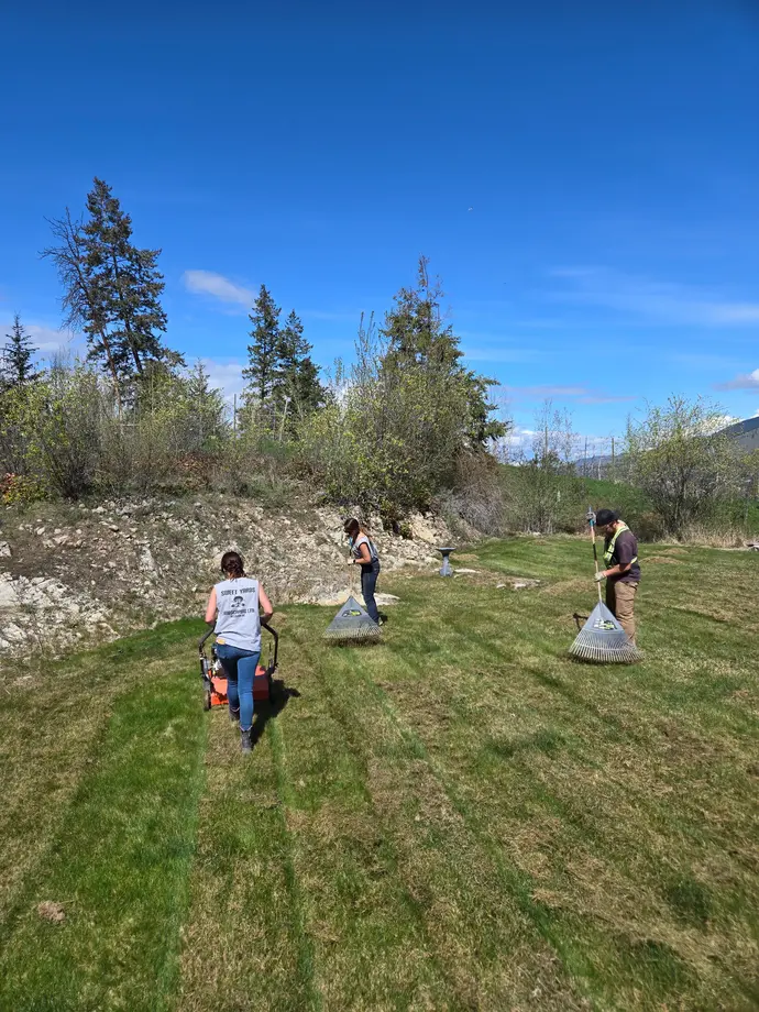 Sweet yards employees doing lawn maintenance